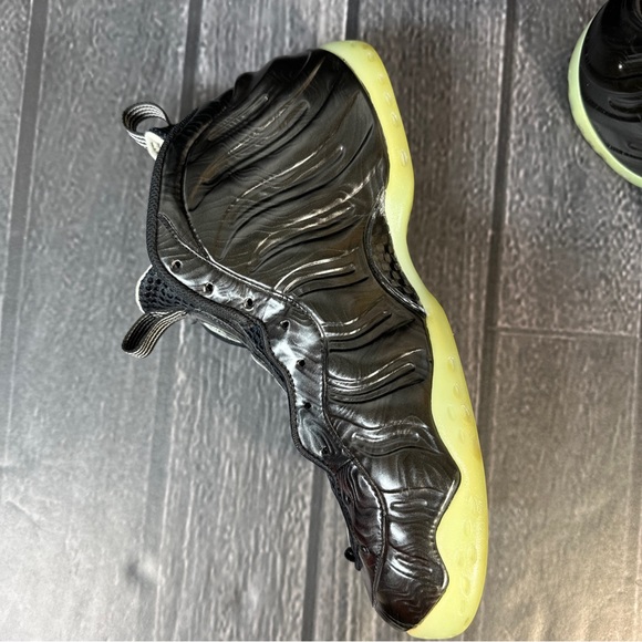 Nike Air Foamposite One All Star Size 11.5 Black Barely Green - Picture 6 of 16